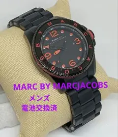 ★■ MARC BY MARCJACOBS メンズ 腕時計 電池交換済