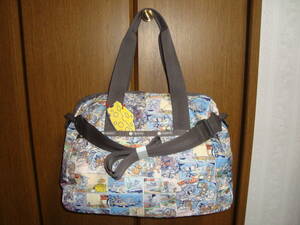 【即決】新品☆レスポ☆HARPER BAG ボストンバッグ☆TOM AND JERRY COMICトムアンドジェリーコミック☆機内持込可☆キャリーオン