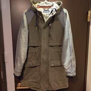 DIESEL モッズコート size S カーキ