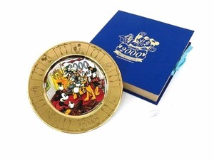 DISNEY(ディズニー)　2000年記念 ミレニアムプレート　20cm　833705AA455-230