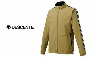 美品 DESCENTE デサント ZERO STYLE ゼロスタイル ラインテープ トラックジャケット L/ウォームアップ ジャージトップ/メンズ/DMMPJC10Z