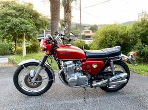 【希少】極上 美品!! HONDA/ホンダ★CB750 FOUR K0 初期型 旧車 車体 バイク 昭和45年 レッド 車検 令和6年3月まで（0525）