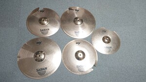 SABIAN(セイビアン) ジャンクシンバル 5枚セット