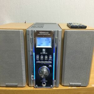 KENWOOD ケンウッド ミニコンポ　MD 再生OK RD-ES3MD 2005年製 スピーカー LS-ES3-S ジャンク扱い