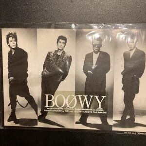 非売品 BOOWY ノート 氷室京介 布袋寅泰