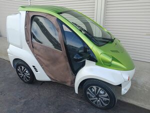 ★令和３年 トヨタオートボディ社製 小型EV COMS コムス B-COMデリバリー アクセサリーソケット 補器バッテリー新品交換済 美車両★