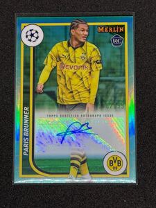 176/199 パリス ブルナー PARIS BRUNNER ドルトムント Topps Merlin Auto 直筆サイン ルーキーカード