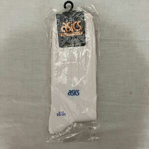 希少 レア 新品 Asics アシックス スポーツ ソックス ヴィンテージ ビンテージ レトロ デッドストック 23〜25 23.0 24.0 25.0 24 24cm