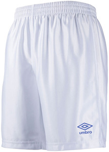 【KCM】Z-umbro-189-100★展示品★【UMBRO/アンブロ】キッズ ジュニア プラクティスパンツ　サッカー　UBS7030JPB　ホワイト×ブルー　100