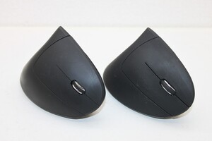 2個セット 手首の負担を軽減 2.4GHz Wireless Optical Mouse 無線 ワイヤレス マウス 2点 まとめて 動作品