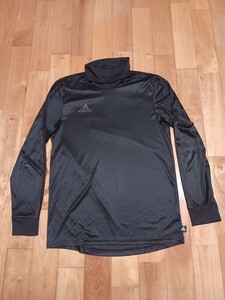 0アディダス ADIDAS TANGO タートルネック ドライ長袖Tシャツ L ブラック 2