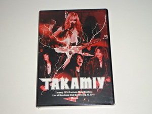 送料185円・Q202■ THE ALFEE 高見沢俊彦　TAKAMIY 2010 Fantasia Metal Bootleg アルフィー