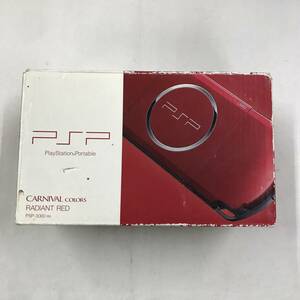 gy628 送料無料！動作品 SONY PSP プレイステーション・ポータブル PSP-3000 RADIANT RED 