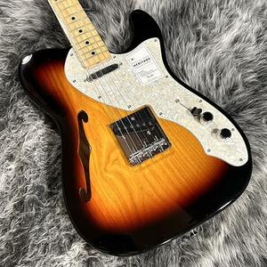 Fender Made in Japan Heritage 60s Telecaster Thinline 3-Color Sunburst