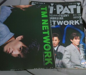 ★3W★雑誌パチパチ PATI PATI 1987年12月号TM NETWORK/チェッカーズCUTE BEAT CLUB BAND/米米クラブBOOWYレッド・ウォーリアーズUNICORN