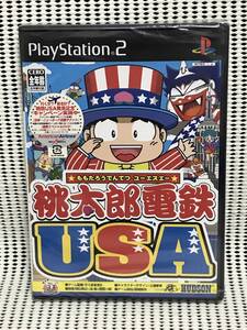 ★未開封品★PS2ソフト　桃太郎電鉄USA　送料無料