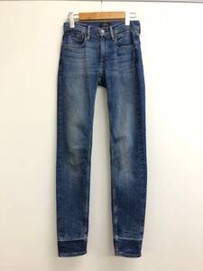 □POLO RALPH LAUREN デニムパンツ 25(150/64A) 青 ポロラルフローレン レディース TOMPKINS MID RISE SKINNY 複数落札同梱OK B240911-2