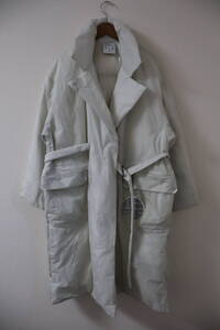 ☆alk phenix/アルク フェニックス☆未使用 Light down polo coat サイズ：M 軽量ロングダウンコート アウターおしゃれ スキースノーボ 