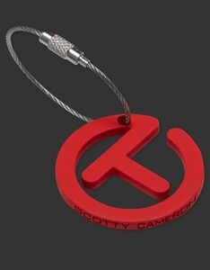 【レア】スコッティキャメロン ゴルフ キーフォブ Key Fob - Soft Touch Circle T - Red