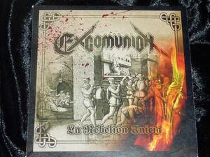 Excomunion / La Rebelion Inicia = CD-R(紙ジャケット仕様,ヘヴィメタル,チリ,baron rojo,saratoga)