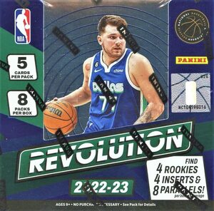 NBA 2022-23 PANINI REVOLUTION BASKETBALL HOBBY シュリンク付き未開封ボックス