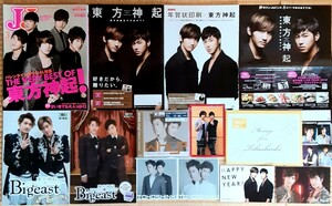 東方神起 CD + DVD 会報 カタログ 年賀状 ポストカード 非売品 グッズ ジャケカ JJ 雑誌 メッセージカード JYJ コレクション ユンホ