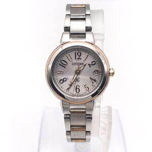 【稼動品】 CITIZEN シチズン 腕時計 xC クロスシー 電波ソーラー H060-T025056 レディース