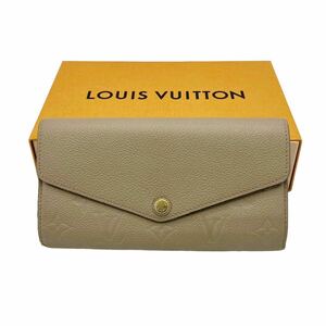 【良品】ルイヴィトン LOUIS VUITTON M68708 モノグラム アンプラント ポルトフォイユ サラ 長財布 トゥルトレール