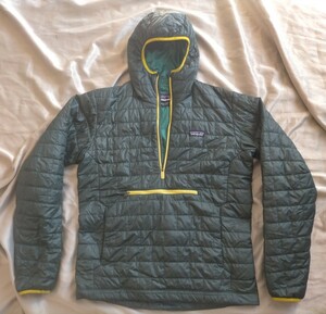 ♪ パタゴニア　ナノ パフ ビビー プルオーバー Nano Puff Bivy Pullover M グリーン