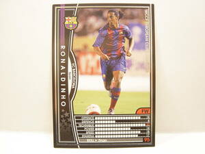 WCCF 英語版 海外限定排出版 2004-2005 ロナウジーニョ Ronaldinho Gaucho 1980 Brazil FC Barcelona 04-05 Panini