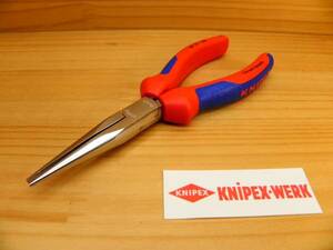 クニペックス ロングノーズプライヤー 細口 *KNIPEX 2925-160 テレフォン *正規輸入品保証