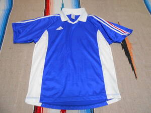 ２０１２年製 ADIDAS FOOTBALL SOCCER SHIRTS MADE IN JAPAN アディダス 襟付き Vネック サッカー フットボール キャプテン翼 WORLD CUP