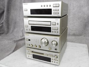 【J】ONKYO A-909X/MD-105TX/C-709X/T-405TX システムコンポ オンキョー 3006522