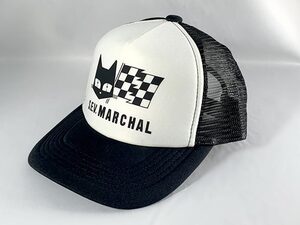 MARCHAL　マーシャルフラッグロゴキャップ　メッシュ　フリーサイズ　ブラック　800-3001