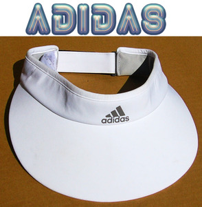 即決■adidas■さんばいシロよんばいcap■■古着