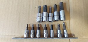 Snap-on　スナップオン　トルクス　1/4　TTX　トルクス　TMP22E　3/8　FTXR50E　FTXB55E　KTC　ヘックス　3/8