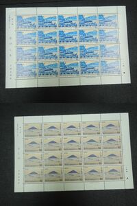 ♪♪日本切手/日本の歌シリーズ第3集 1980.1.28 (記855・記856) 50円×20枚/2シート♪♪