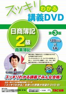 [A12270068]スッキリわかる 講義DVD 日商簿記2級 商業簿記 第3版 (スッキリわかるシリーズ) [DVD-ROM] TAC出版編集部