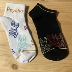 psycho bunny ソックス　2足セット