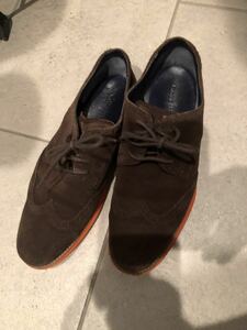 ☆★ USEDコールハーン COLE HAAN オリジナルグランド ウィングチップ オックスフォード10.5 ブラウン/オレンジ☆★