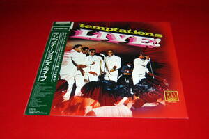 The Temptations LP TEMPTATIONS LIVE! 帯付き 極美盤 !!