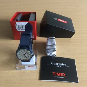 358-0285 TIMEX タイメックス メンズ　レディース　腕時計　クオーツ　ネイビー　TW2R78000 電池切れ　動作未確認