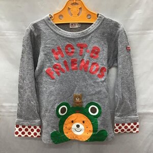 MIKIHOUSE 110cm ミキハウス Tシャツ 長袖 T Shirt 灰 / グレー / 10116791