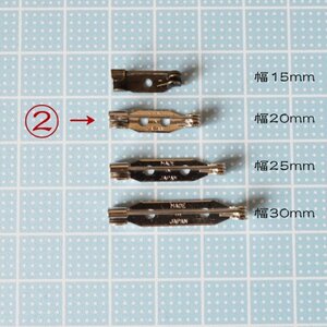 ②コサージュピン ミニピン 裏ピン 安全ピン シルバー10個／幅20mm ミニコサージュに♪