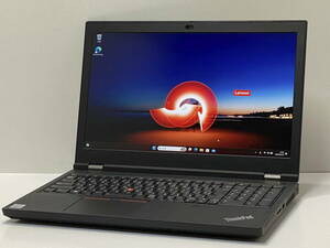 ★第10世代Core i7 Lenovo ThinkPad P15 Core i7 10750H 2.6GHz/32GB/NVMe512GB/WiFi/WIN11/15.6FullHD IPS/WebCam