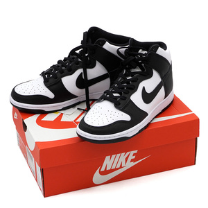 【243】-3[12867]NIKR ナイキ 27cm Dunk High メンズ スニーカー レザー