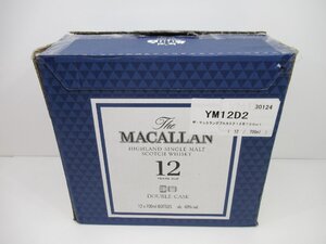 未開栓 マッカラン 12年 700ml 40％ ダブルカスク 12本 1ケース スコッチ ウイスキー 1K15 HBH2/DB3