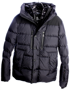 40万2600円　23AW　モンクレール　グルノーブル　ナイロン ダウン ジャケット　ダークネイビー　国内正規品　MONCLER　#A5