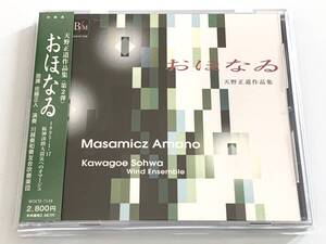 帯付 おほなゐ 天野正道作品集 放射と瞑想 キラキラ星変奏曲 コンチェルトグロッソ 佐藤正人 川越奏和奏友会吹奏楽団 阿野次男