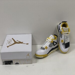 07w17623★1円~ NIKE WMNS AIR JORDAN4RETORO 27.5cm スニーカー 中古品